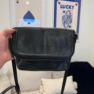 Nordstrom Black Crossbody Bag with Adjustable Strap